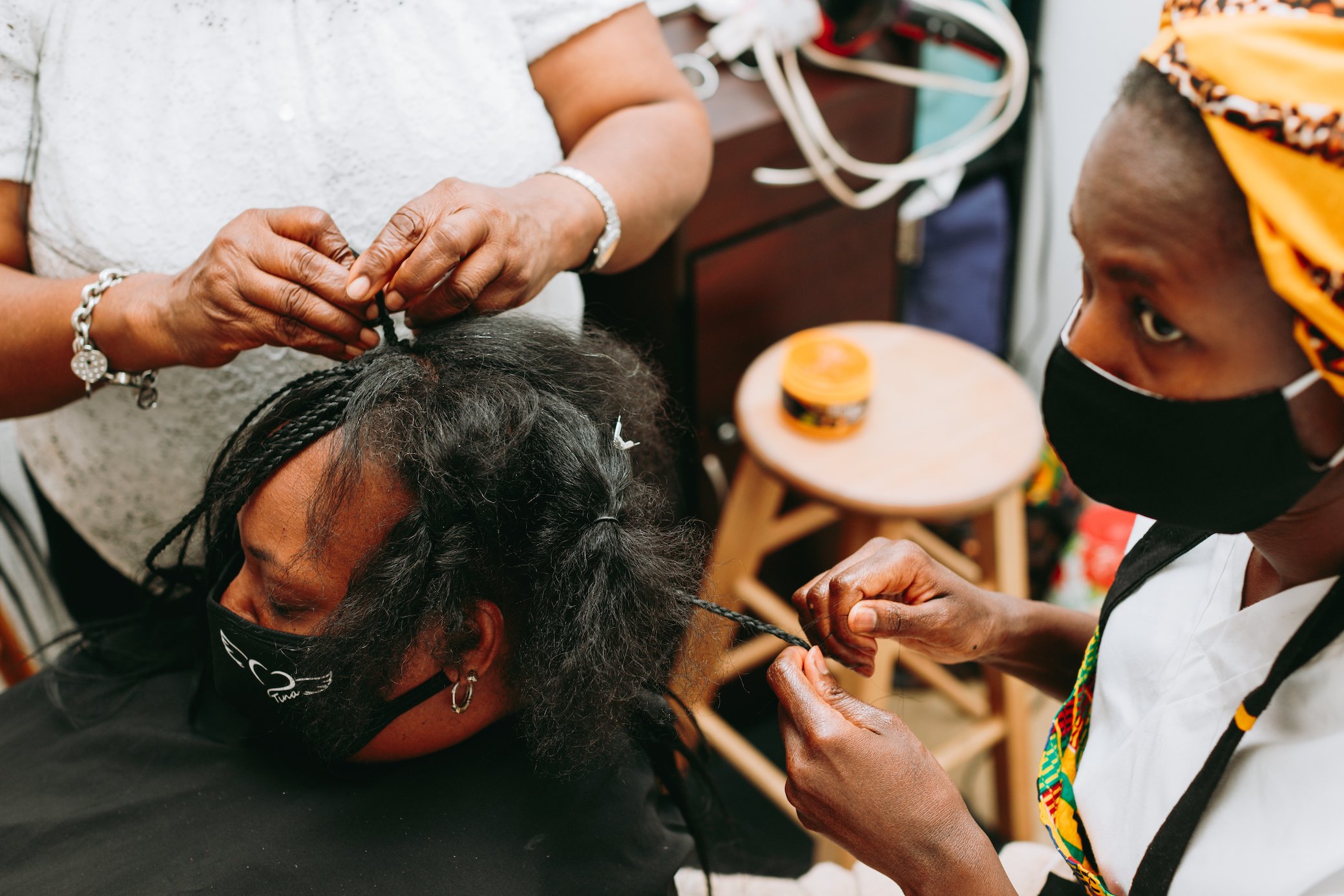 Nefertiti hair salon, the hair braiding salon in phoenix